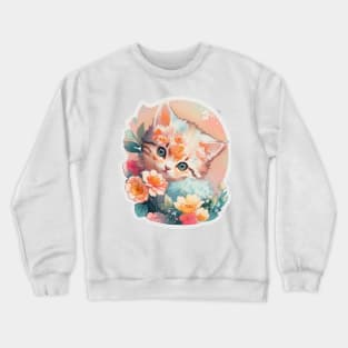 cat Crewneck Sweatshirt